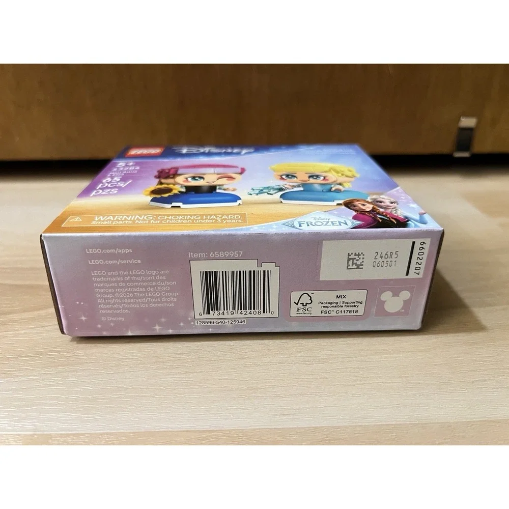 LEGO Disney Frozen Mini Anna & Elsa 43284 New Sealed Set